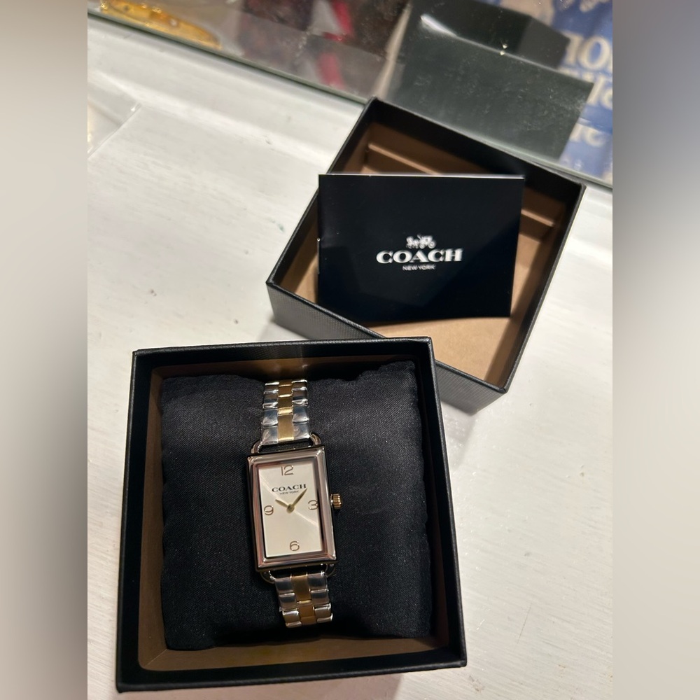 Coach Two Tone Watch